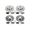 DAILY DRIVER BRAKE KIT Front & Rear 2013 FORD C-MAX/ - image 1