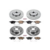 DAILY DRIVER BRAKE KIT Front & Rear 2013-2015 FORD ESCAPE/ - image 1