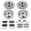 Autospecialty OE Stock Replacement 1-Click Daily Driver Brake Kit - image 1