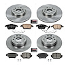 Autospecialty OE Stock Replacement 1-Click Daily Driver Brake Kit - image 1
