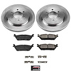 Z17 Evolution Geomet Fully-Coated Rear Rotor Brake Kit Fits 2018 Ford Expedition; 2018-2019 Ford F-150; 2018 Lincoln Navigator - image 1