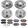 Autospecialty OE Stock Replacement 1-Click Daily Driver Brake Kit - image 1