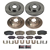KOE8695 OE Stock Replacement Low-Dust Ceramic Brake Pad & Rotor Kit - image 1