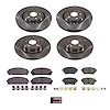 KOE8736 OE Stock Replacement Low-Dust Ceramic Brake Pad & Rotor Kit - image 1