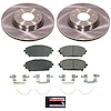 KOE8754 OE Stock Replacement Low-Dust Ceramic Brake Pad & Rotor Kit - image 1