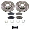 KOE8756 OE Stock Replacement Low-Dust Ceramic Brake Pad & Rotor Kit