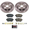KOE8773 OE Stock Replacement Low-Dust Ceramic Brake Pad & Rotor Kit - image 1