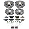 KOE8813 OE Stock Replacement Low-Dust Ceramic Brake Pad & Rotor Kit - image 1