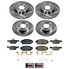 KOE8815 OE Stock Replacement Low-Dust Ceramic Brake Pad & Rotor Kit - image 1