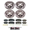 KOE8817 OE Stock Replacement Low-Dust Ceramic Brake Pad & Rotor Kit - image 1
