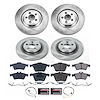 KOE8891 OE Stock Replacement Low-Dust Ceramic Brake Pad & Rotor Kit - image 1