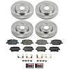 KOE8898 OE Stock Replacement Low-Dust Ceramic Brake Pad & Rotor Kit - image 1