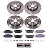 KOE8902 OE Stock Replacement Low-Dust Ceramic Brake Pad & Rotor Kit - image 1
