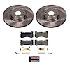 KOE8924 OE Stock Replacement Low-Dust Ceramic Brake Pad & Rotor Kit - image 1