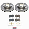 KOE8932 OE Stock Replacement Low-Dust Ceramic Brake Pad & Rotor Kit - image 1
