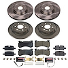 KOE8939 OE Stock Replacement Low-Dust Ceramic Brake Pad & Rotor Kit - image 1