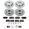KOE8973 OE Stock Replacement Low-Dust Ceramic Brake Pad & Rotor Kit - image 1