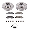 KOE8979 OE Stock Replacement Low-Dust Ceramic Brake Pad & Rotor Kit - image 1