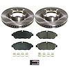 KOE8980 OE Stock Replacement Low-Dust Ceramic Brake Pad & Rotor Kit - image 1