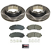 KOE8981 OE Stock Replacement Low-Dust Ceramic Brake Pad & Rotor Kit - image 1
