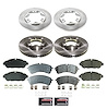 KOE8983 OE Stock Replacement Low-Dust Ceramic Brake Pad & Rotor Kit