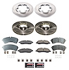 KOE8999 OE Stock Replacement Low-Dust Ceramic Brake Pad & Rotor Kit - image 1