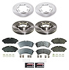 KOE9001 OE Stock Replacement Low-Dust Ceramic Brake Pad & Rotor Kit - image 1