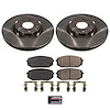KOE9008 OE Stock Replacement Low-Dust Ceramic Brake Pad & Rotor Kit