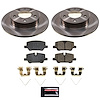 KOE9013 OE Stock Replacement Low-Dust Ceramic Brake Pad & Rotor Kit