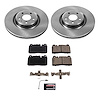 KOE9025 OE Stock Replacement Low-Dust Ceramic Brake Pad & Rotor Kit - image 1