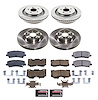 KOE9030 OE Stock Replacement Low-Dust Ceramic Brake Pad & Rotor Kit - image 1
