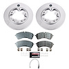 KOE9057 OE Stock Replacement Low-Dust Ceramic Brake Pad & Rotor Kit - image 1