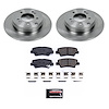 KOE9060 OE Stock Replacement Low-Dust Ceramic Brake Pad & Rotor Kit - image 1