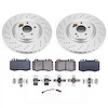 KOE9078 OE Stock Replacement Low-Dust Ceramic Brake Pad & Rotor Kit - image 1