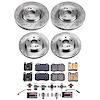 KOE9094 OE Stock Replacement Low-Dust Ceramic Brake Pad & Rotor Kit - image 1