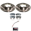 KOE9105 OE Stock Replacement Low-Dust Ceramic Brake Pad & Rotor Kit