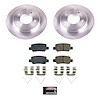 KOE9106 OE Stock Replacement Low-Dust Ceramic Brake Pad & Rotor Kit - image 1