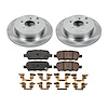KOE9134 OE Stock Replacement Low-Dust Ceramic Brake Pad & Rotor Kit - image 1