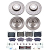 KOE9160 OE Stock Replacement Low-Dust Ceramic Brake Pad & Rotor Kit - image 1