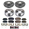 KOE9169 OE Stock Replacement Low-Dust Ceramic Brake Pad & Rotor Kit - image 1