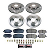 KOE9170 OE Stock Replacement Low-Dust Ceramic Brake Pad & Rotor Kit - image 1