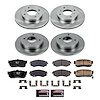 KOE9173 OE Stock Replacement Low-Dust Ceramic Brake Pad & Rotor Kit - image 1