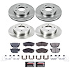 KOE9174 OE Stock Replacement Low-Dust Ceramic Brake Pad & Rotor Kit - image 1
