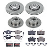 KOE9175 OE Stock Replacement Low-Dust Ceramic Brake Pad & Rotor Kit - image 1