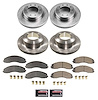 KOE9191 OE Stock Replacement Low-Dust Ceramic Brake Pad & Rotor Kit - image 1