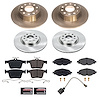 KOE9193 OE Stock Replacement Low-Dust Ceramic Brake Pad & Rotor Kit - image 1