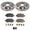 KOE9221 OE Stock Replacement Low-Dust Ceramic Brake Pad & Rotor Kit - image 1