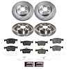 KOE9233 OE Stock Replacement Low-Dust Ceramic Brake Pad & Rotor Kit - image 1