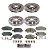 KOE9238 OE Stock Replacement Low-Dust Ceramic Brake Pad & Rotor Kit - image 1