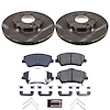 KOE9239 OE Stock Replacement Low-Dust Ceramic Brake Pad & Rotor Kit